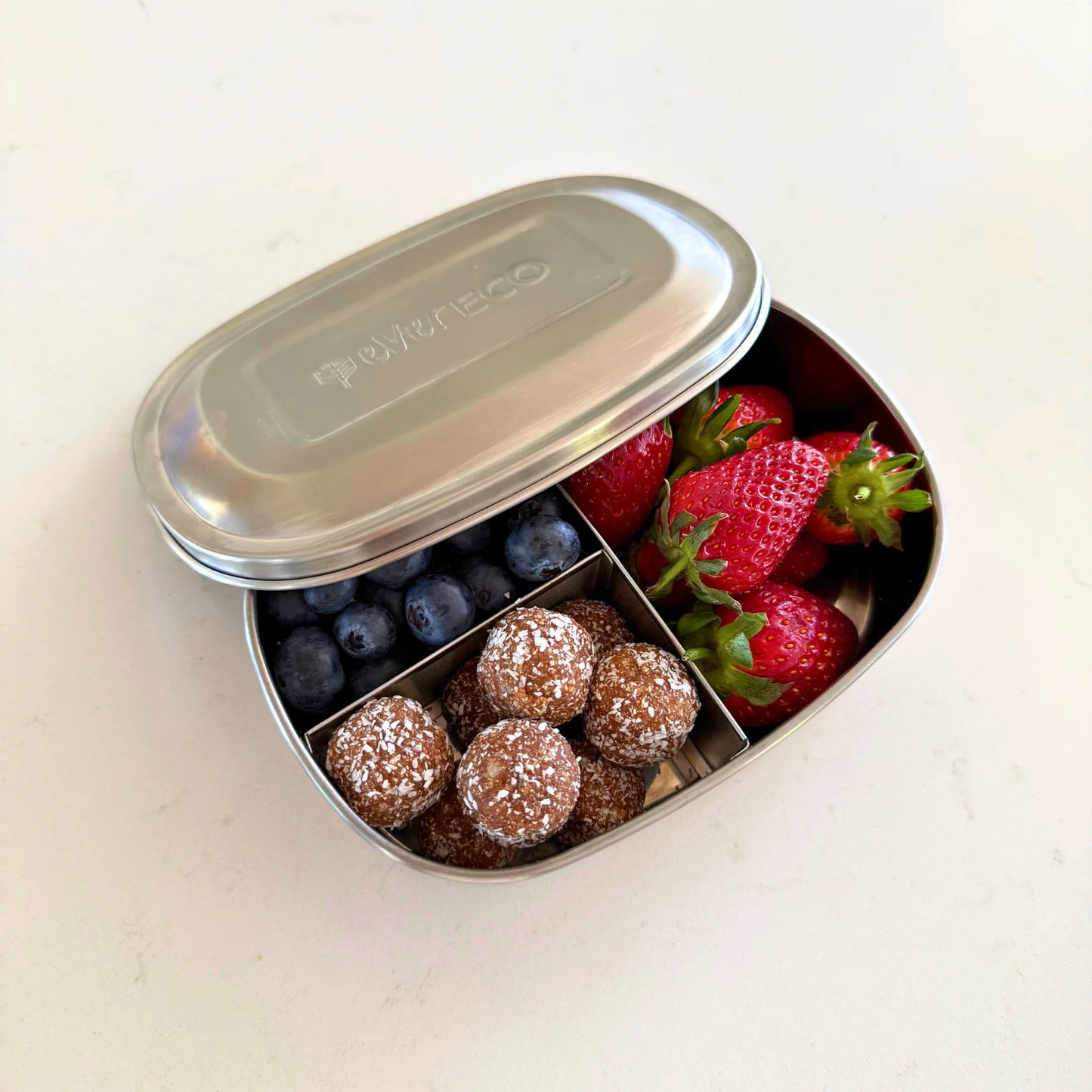 Ever Eco Stainless Steel Bento Snack Box 580ml - Three Options