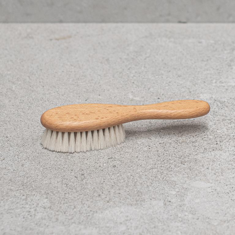 Natural Beechwood Timber Baby Hair Brush
