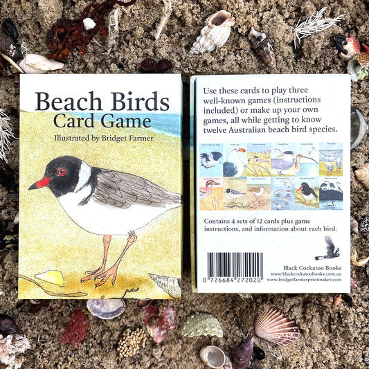 Bridget Farmer Beach Birds Card Game