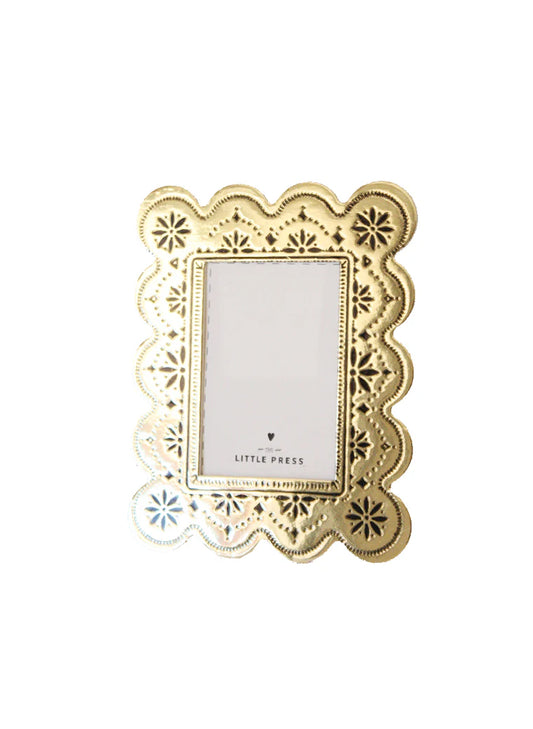 Biscuit Frame Faux Tin