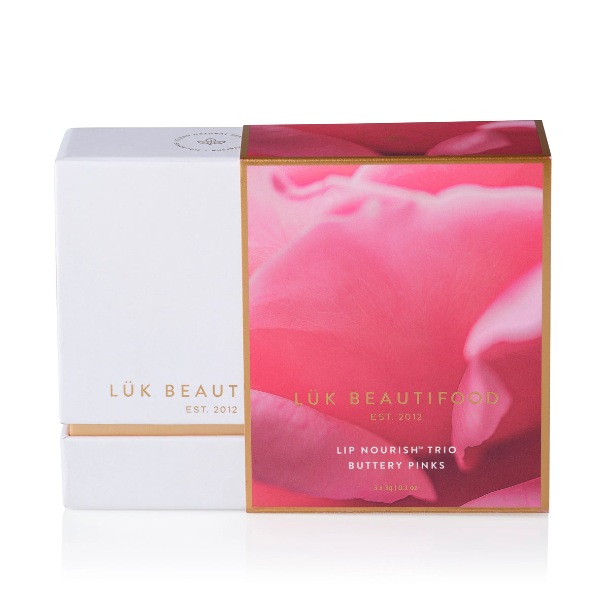 Luk Beautifood Lip Nourish Trio - Buttery Pinks