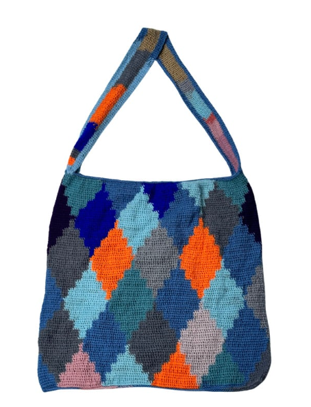 Project Two Mile Colourful Bilum Bag - CF0111