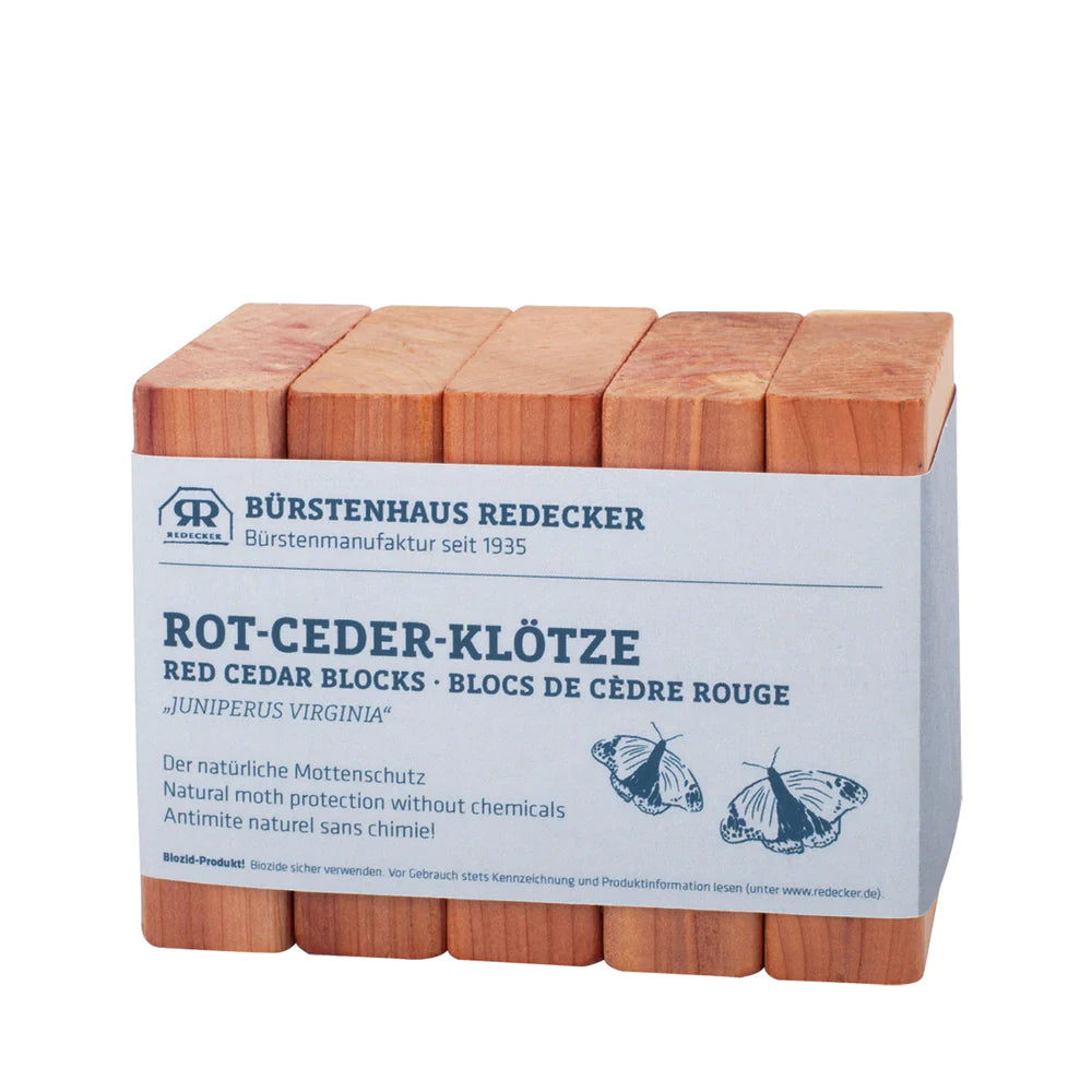 Redecker Red Cedar Block 5 pack