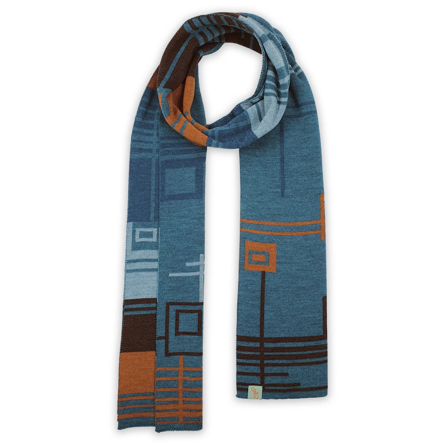 Otto & Spike Extra Fine Merino Circuit Scarf