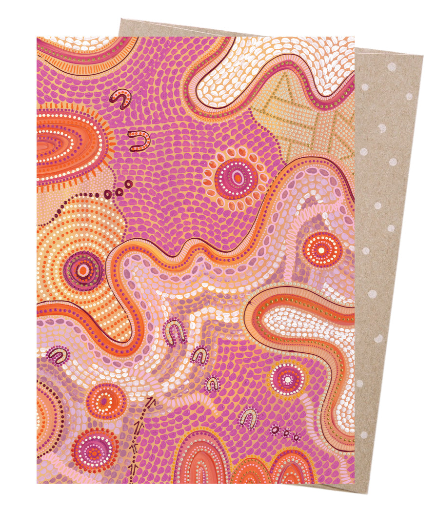 Earth Greetings Domica Hill Dancing Spirit Greeting Card
