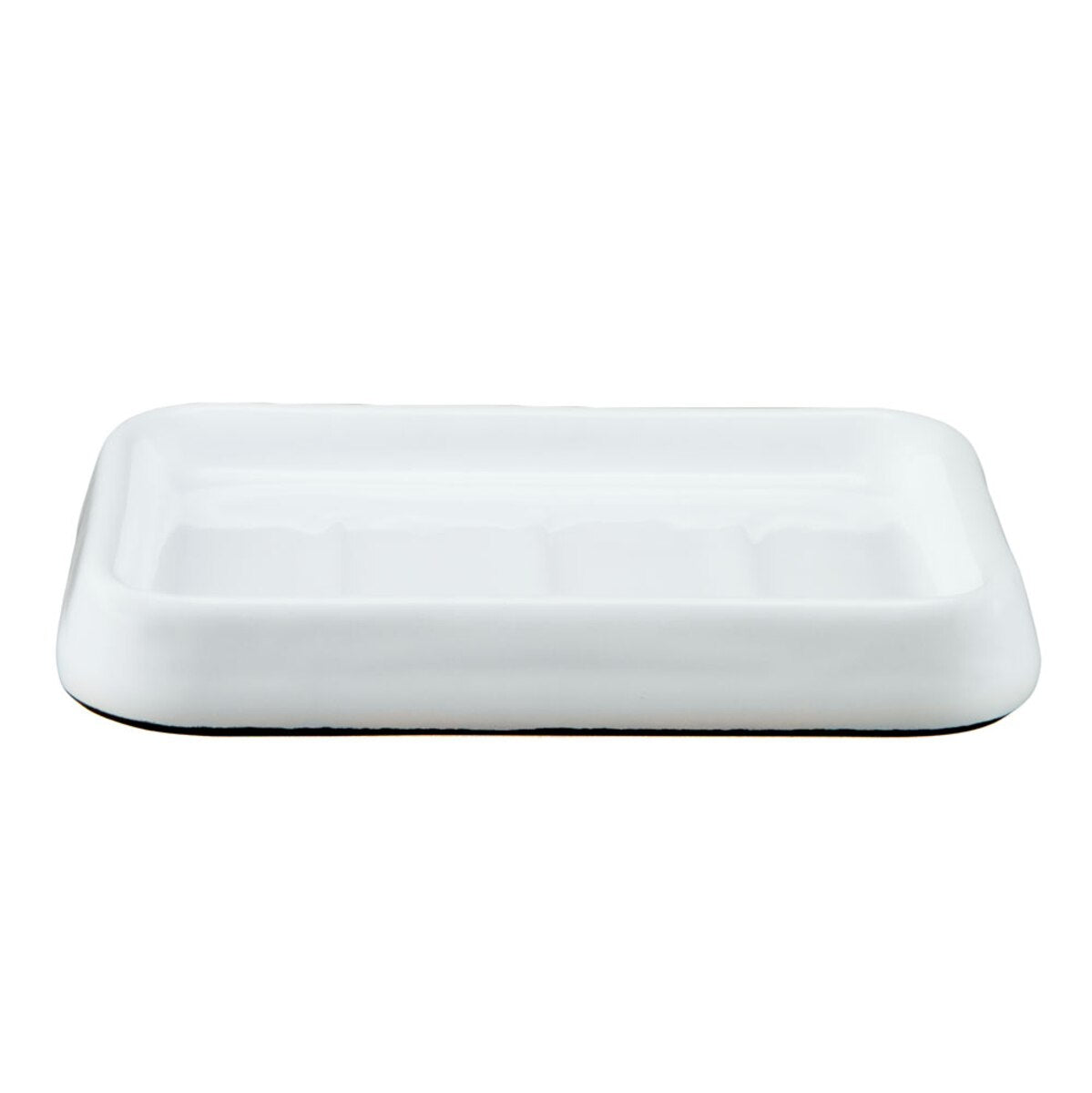 Falcon Enamelware 13cm White Soap Dish