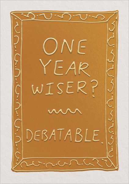 Debatable Greeting Card
