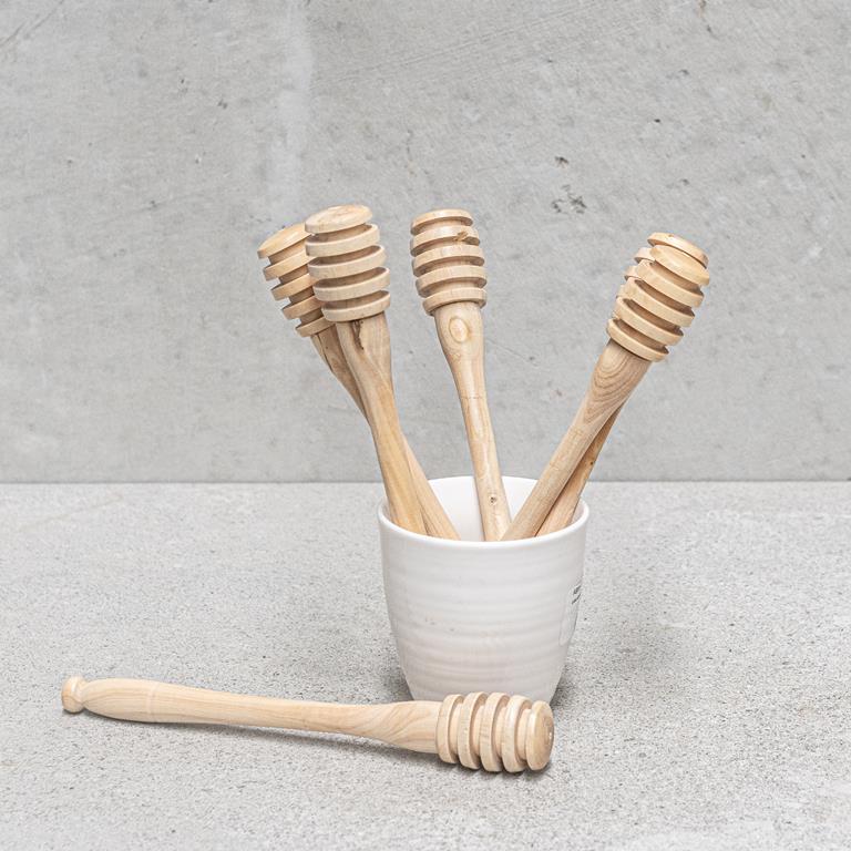 Boxwood Honey Spool Drizzler Spoon