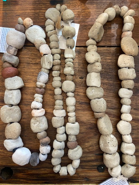 Cool Earth Ceramics Clay Bead Necklace Wall Art