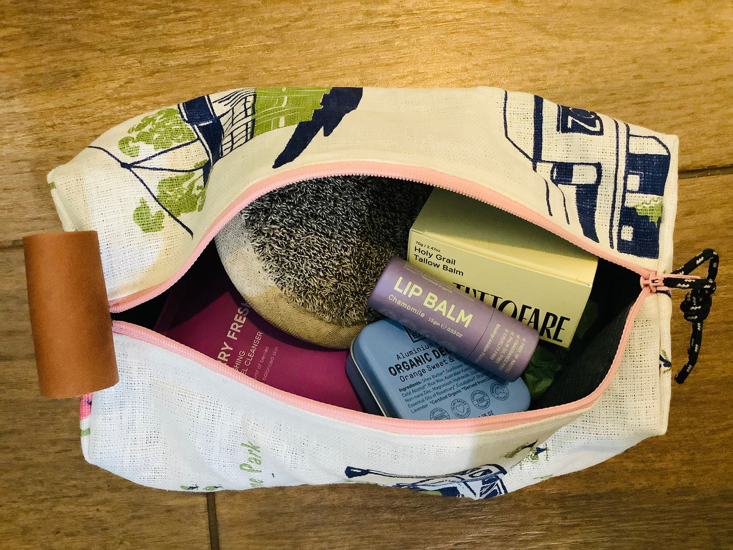 The Green Store Vintage Linen Jerome Bag