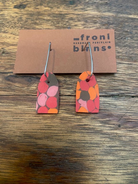 Froni Binns Handmade Porcelain Earrings