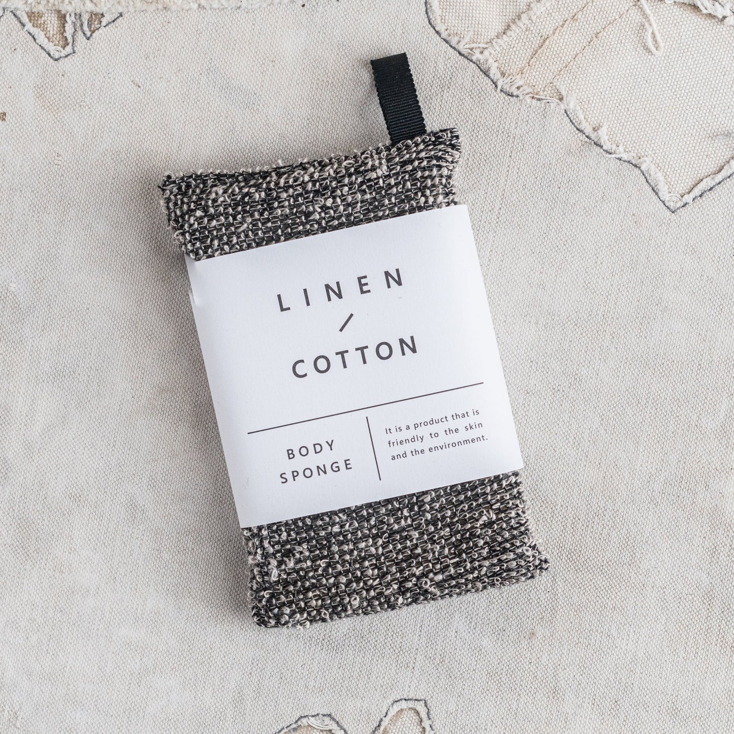 Kiyoi Japanese Linen & Cotton Body Sponge