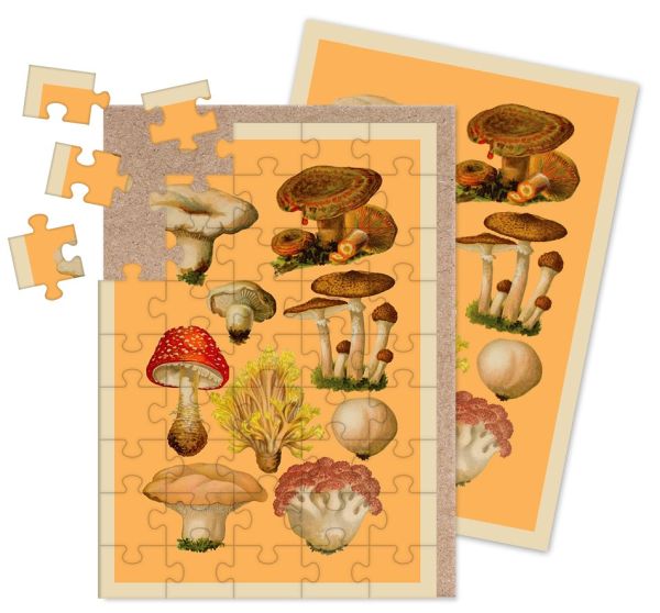 Jigsaw Greeting Card - Funghi