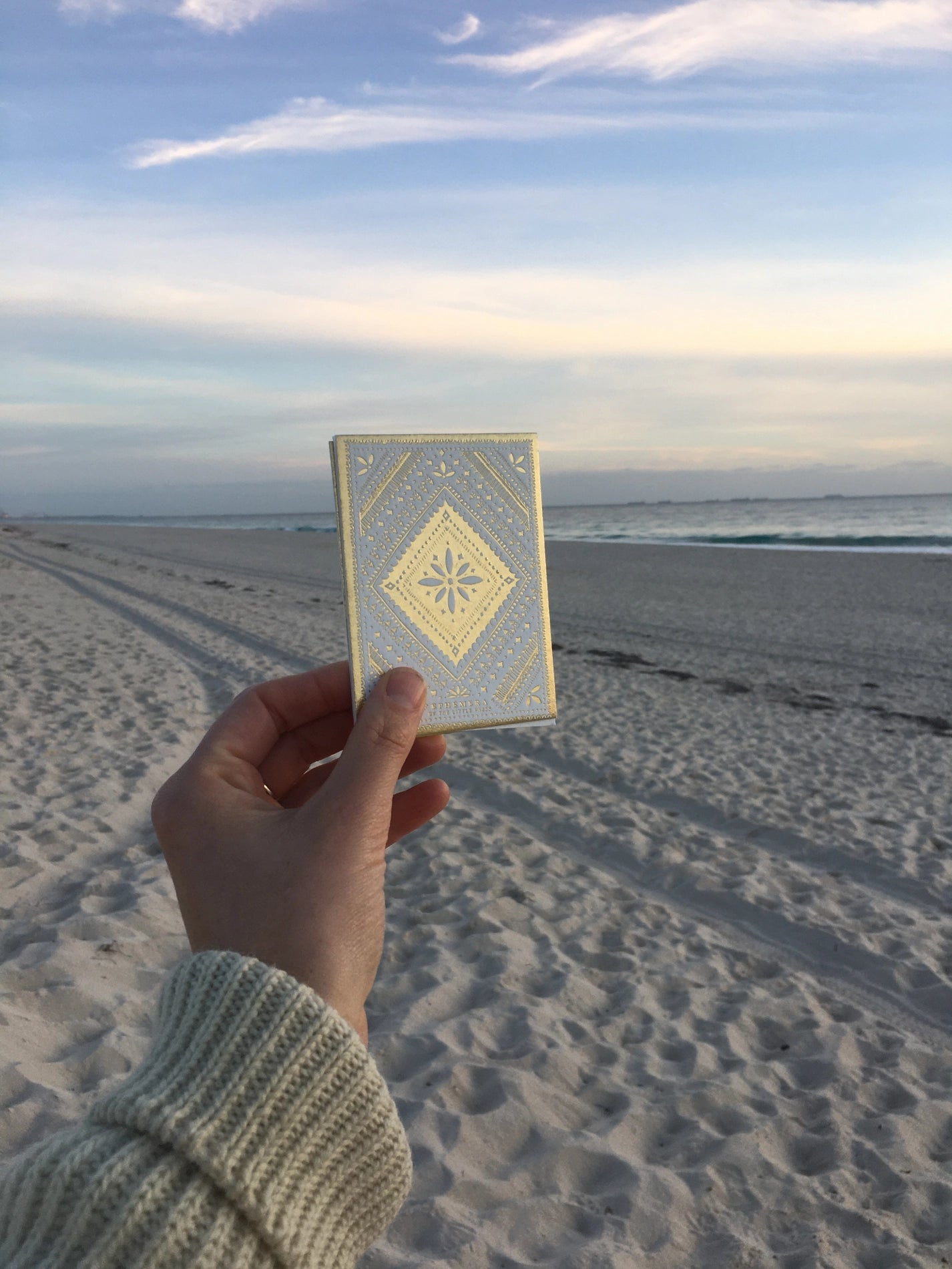The Little Press Ephemera Inspiration Deck - 32 Letterpress Printed Quote Cards