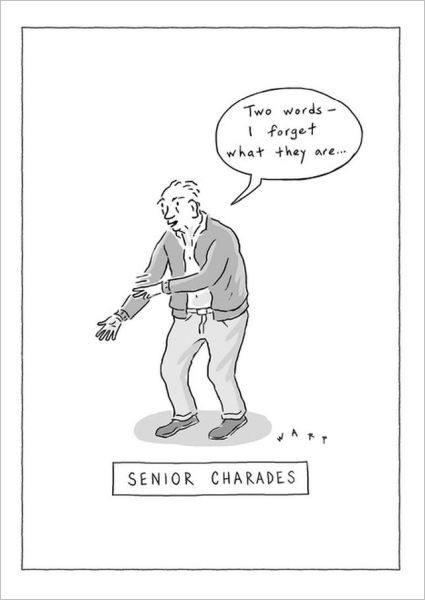 The New Yorker Senior Charades Greeting Card