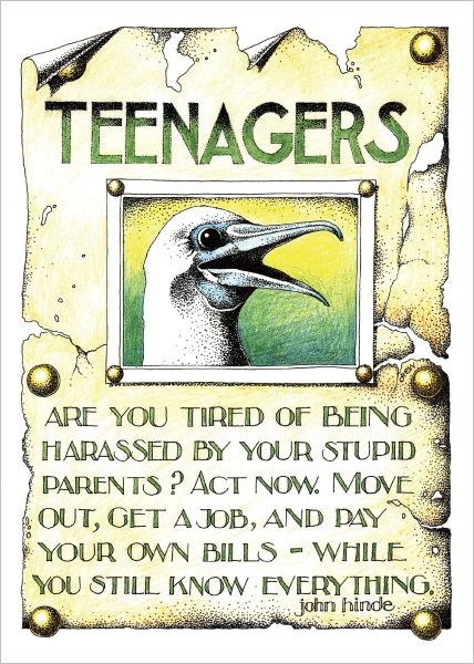 Teenagers Greeting Card