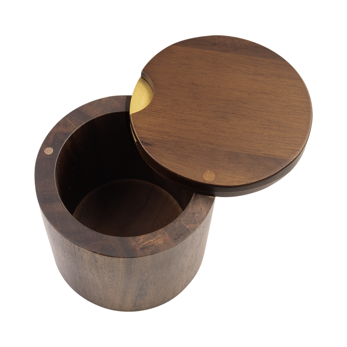Acacia Wood Salt Cellar