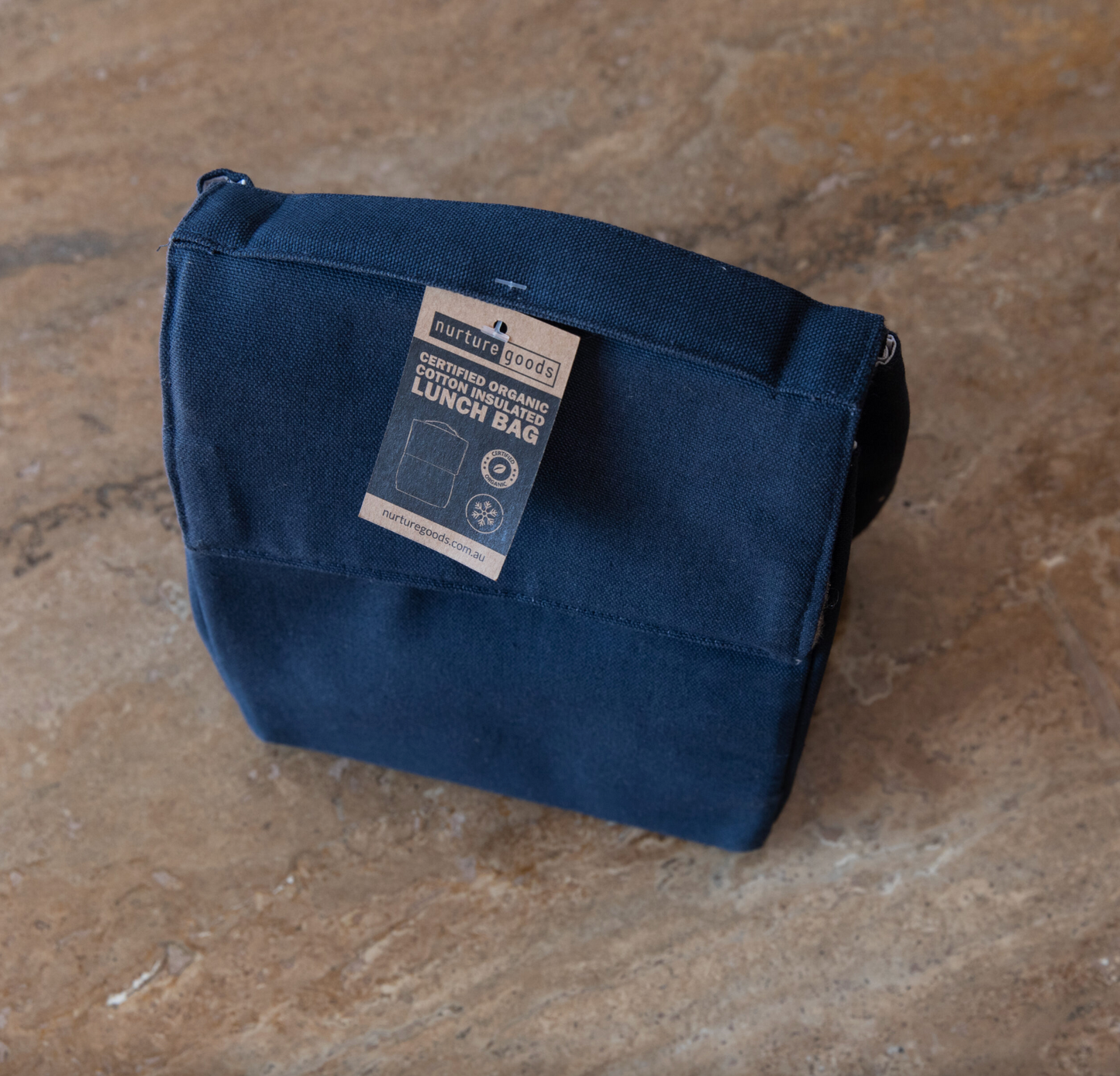 Organic Cotton Insulated Lunch Bag
