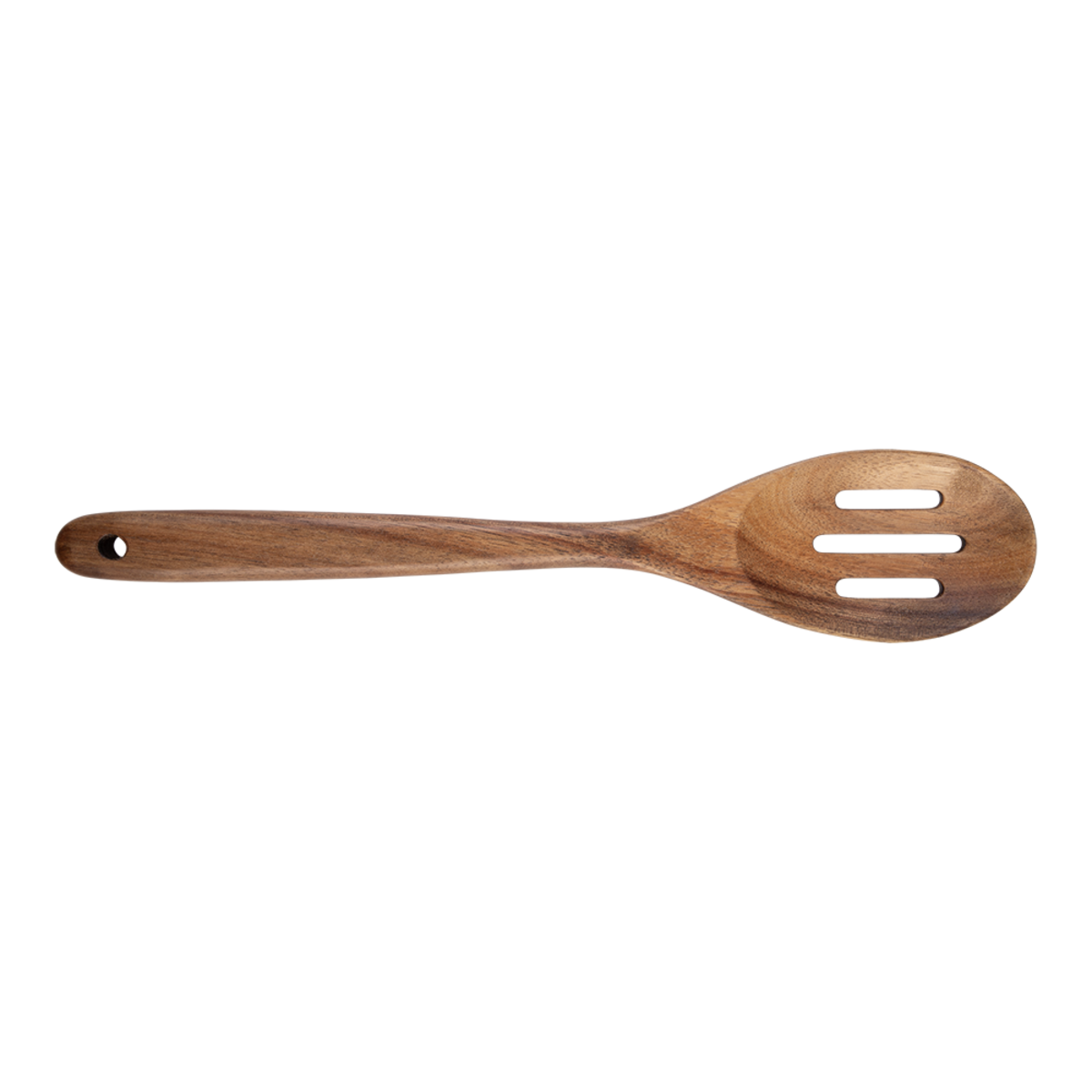 Acacia Wood Slotted Spoon