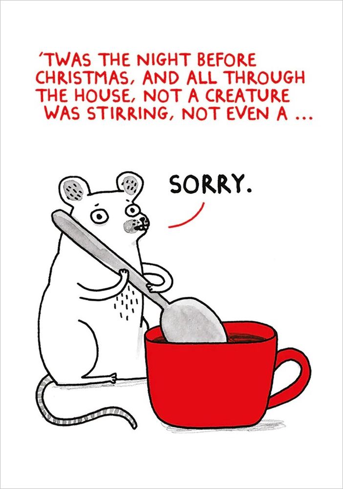 Twas The Night Before Christmas Greeting Card