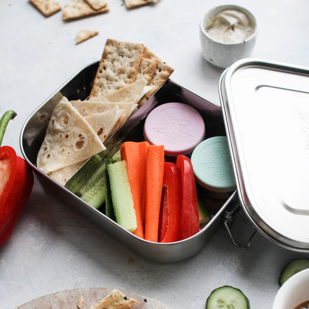 Ever Eco Stainless Steel Bento Lunch Box - 2 Compartment