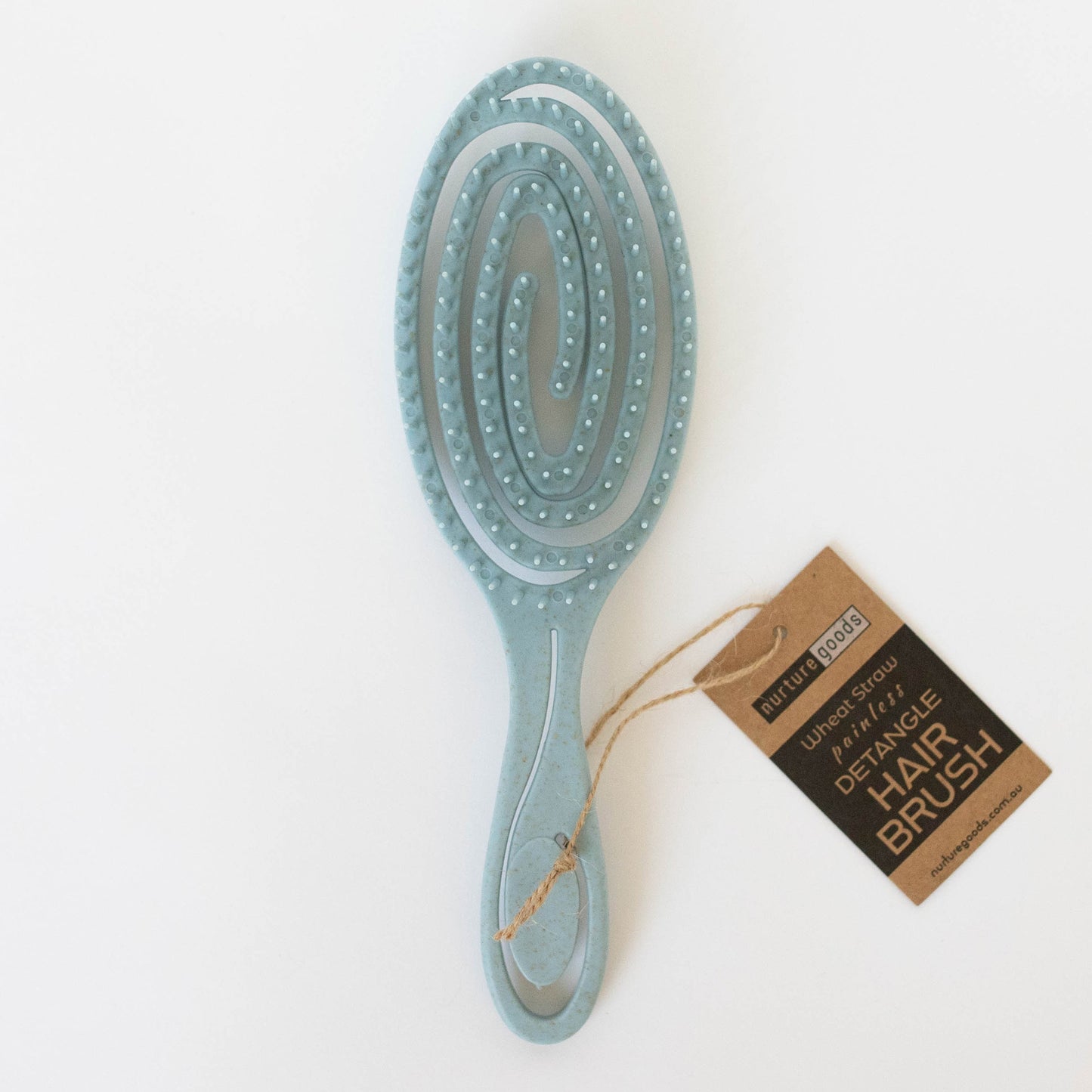 Wheat Straw Spiral Detangling Hair Brush