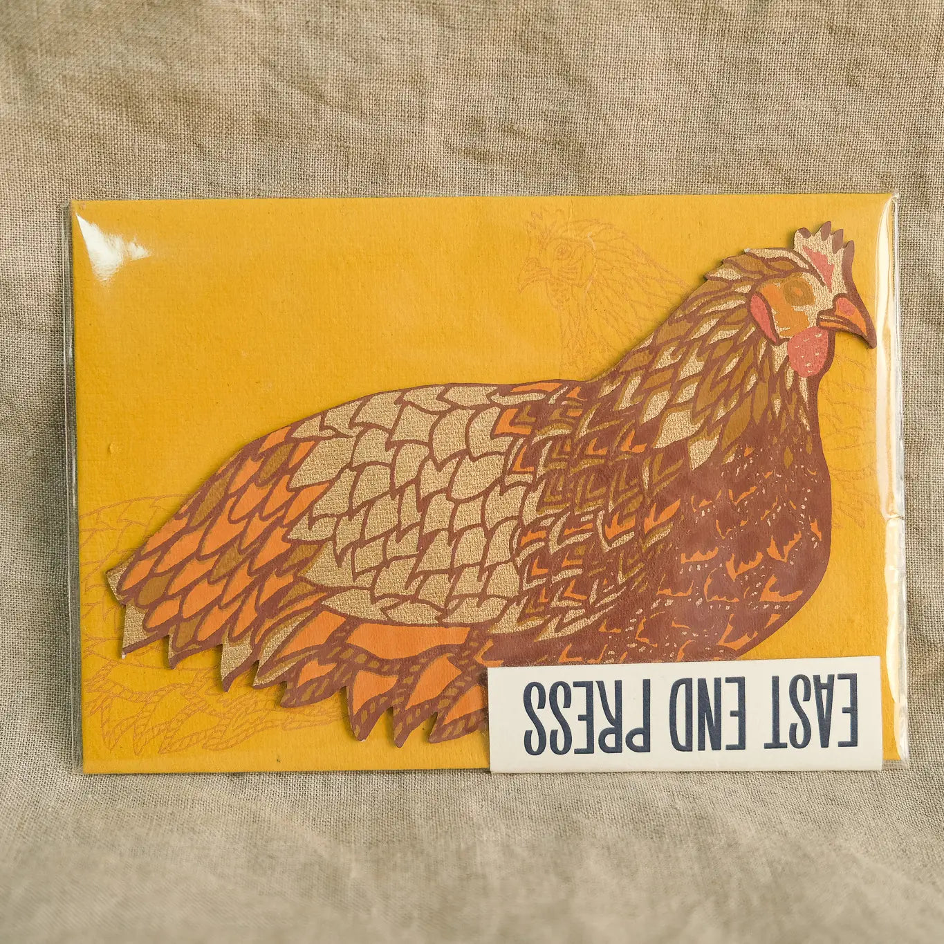East End Press Chicken Greeting Card