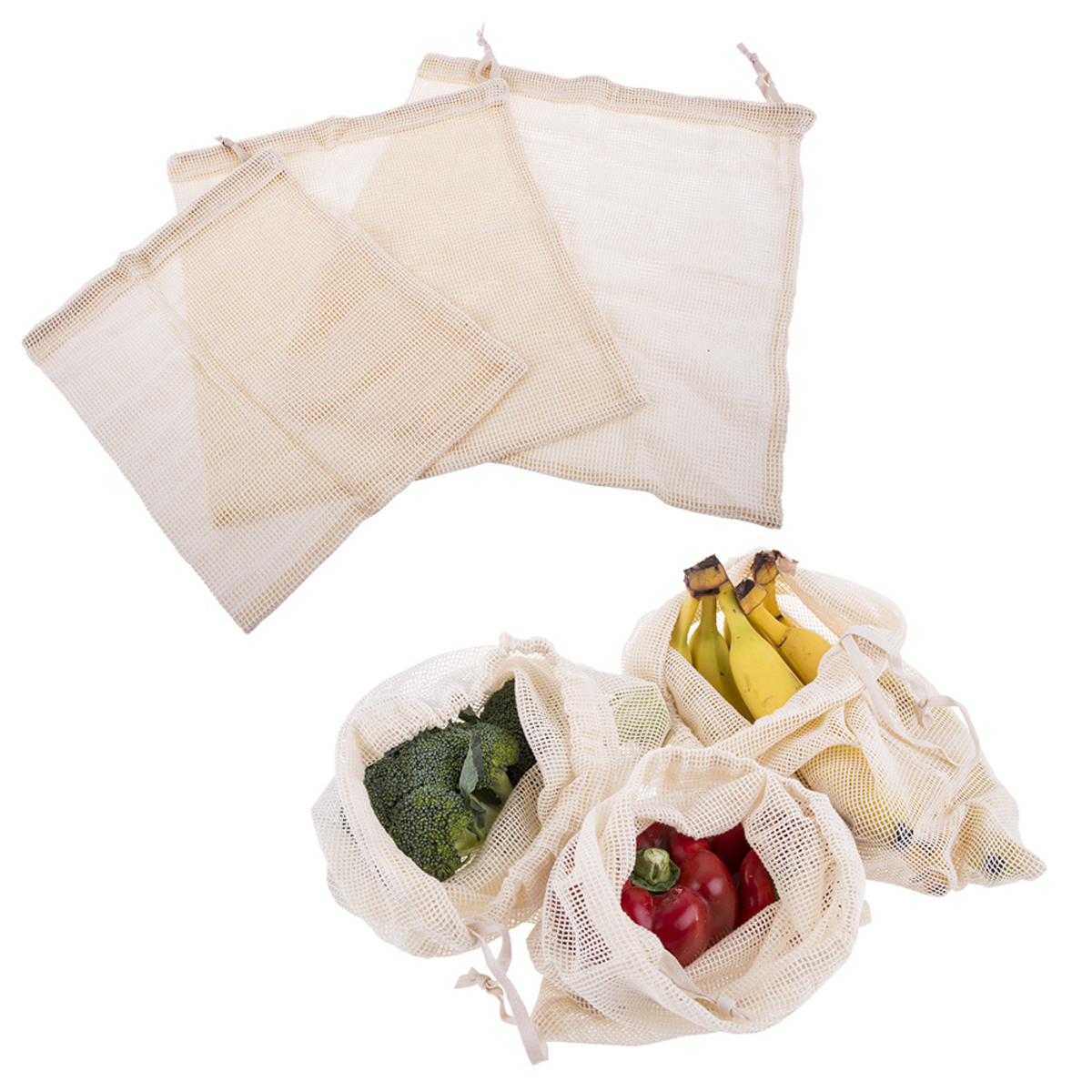 Cotton Net Produce Bags