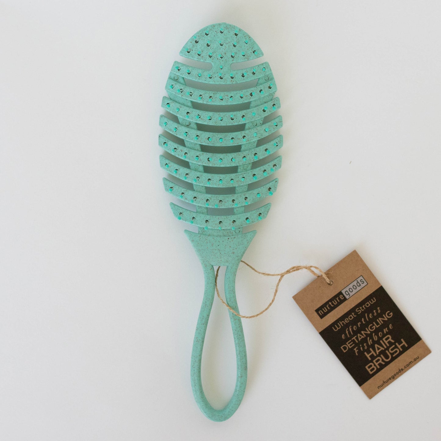 Wheat Straw Detangling Fishbone Hair Brush