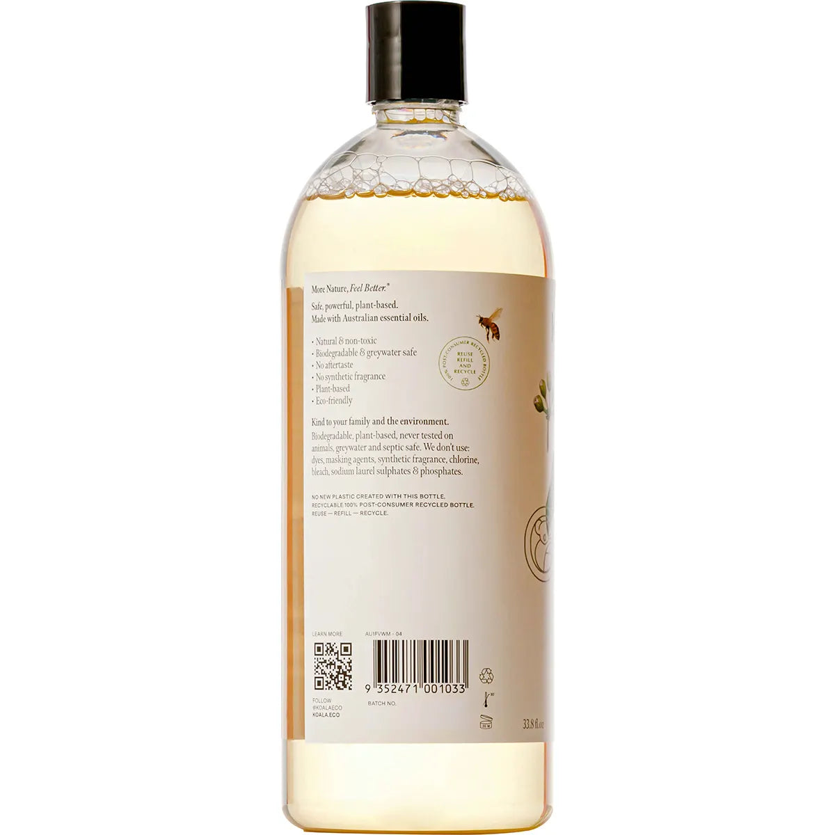 Koala Eco All Natural Fruit & Vege Wash Mandarin 1L
