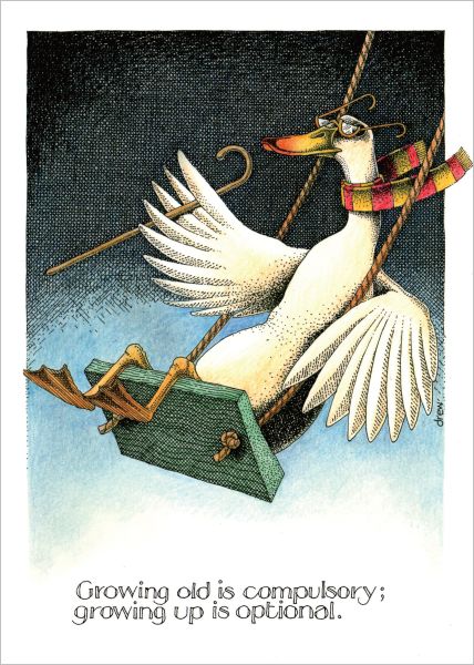 Growing Old Greeting Card