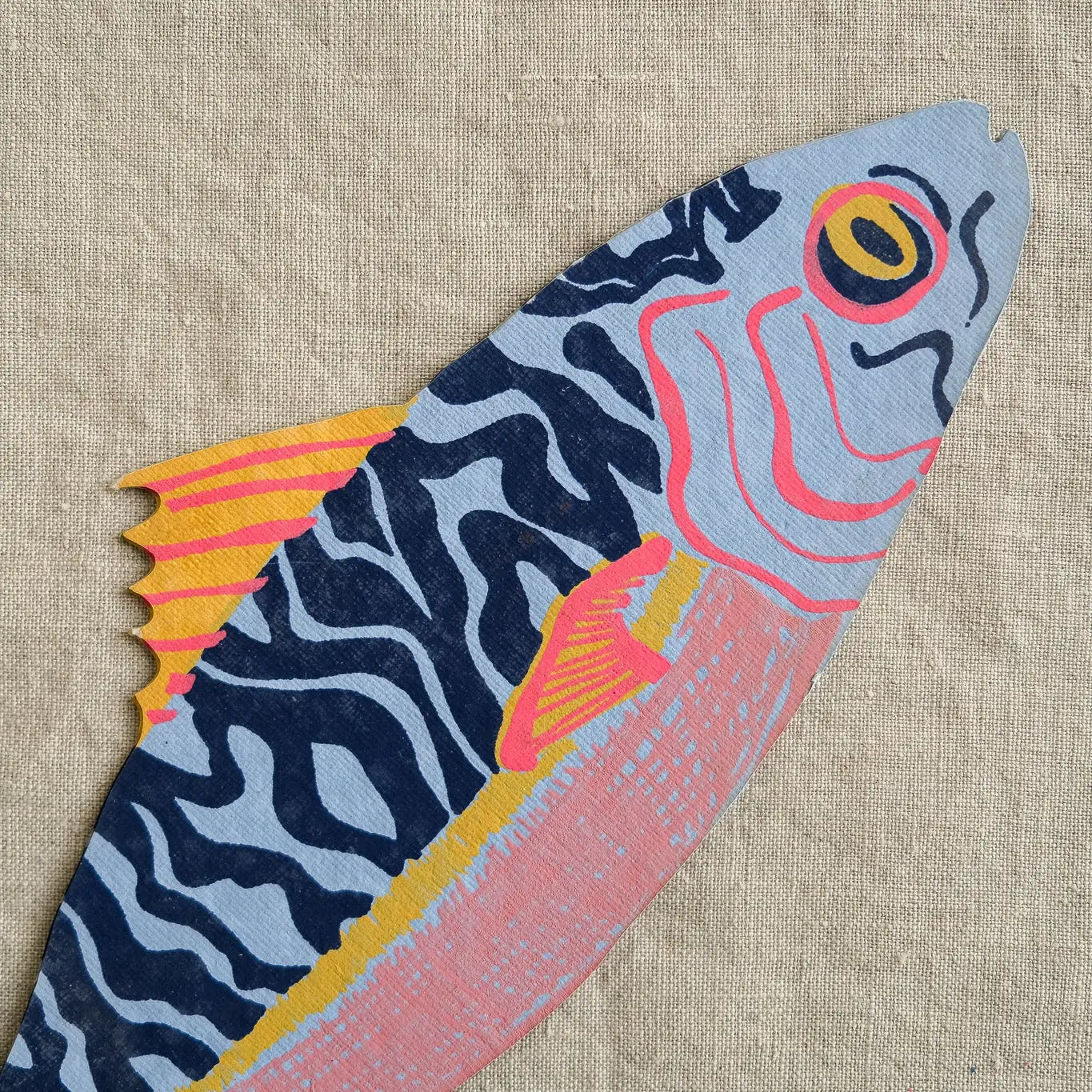 East End Press Mackerel Greeting Card