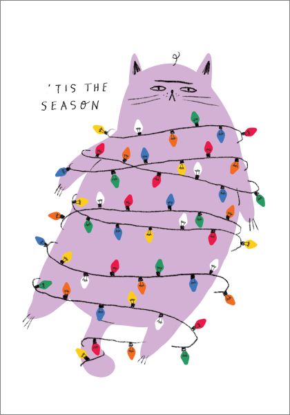 Tis' The Season Christmas Greeting Card