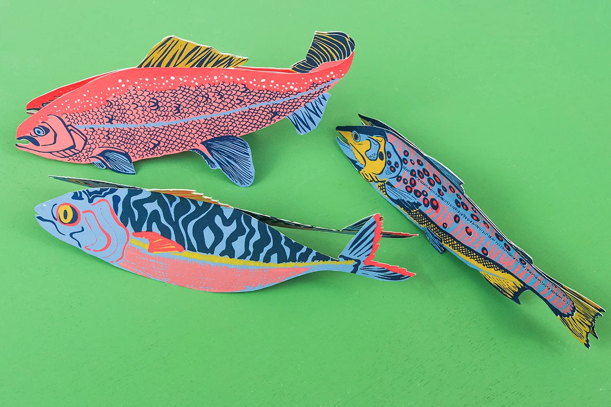 East End Press Trout Greeting Card