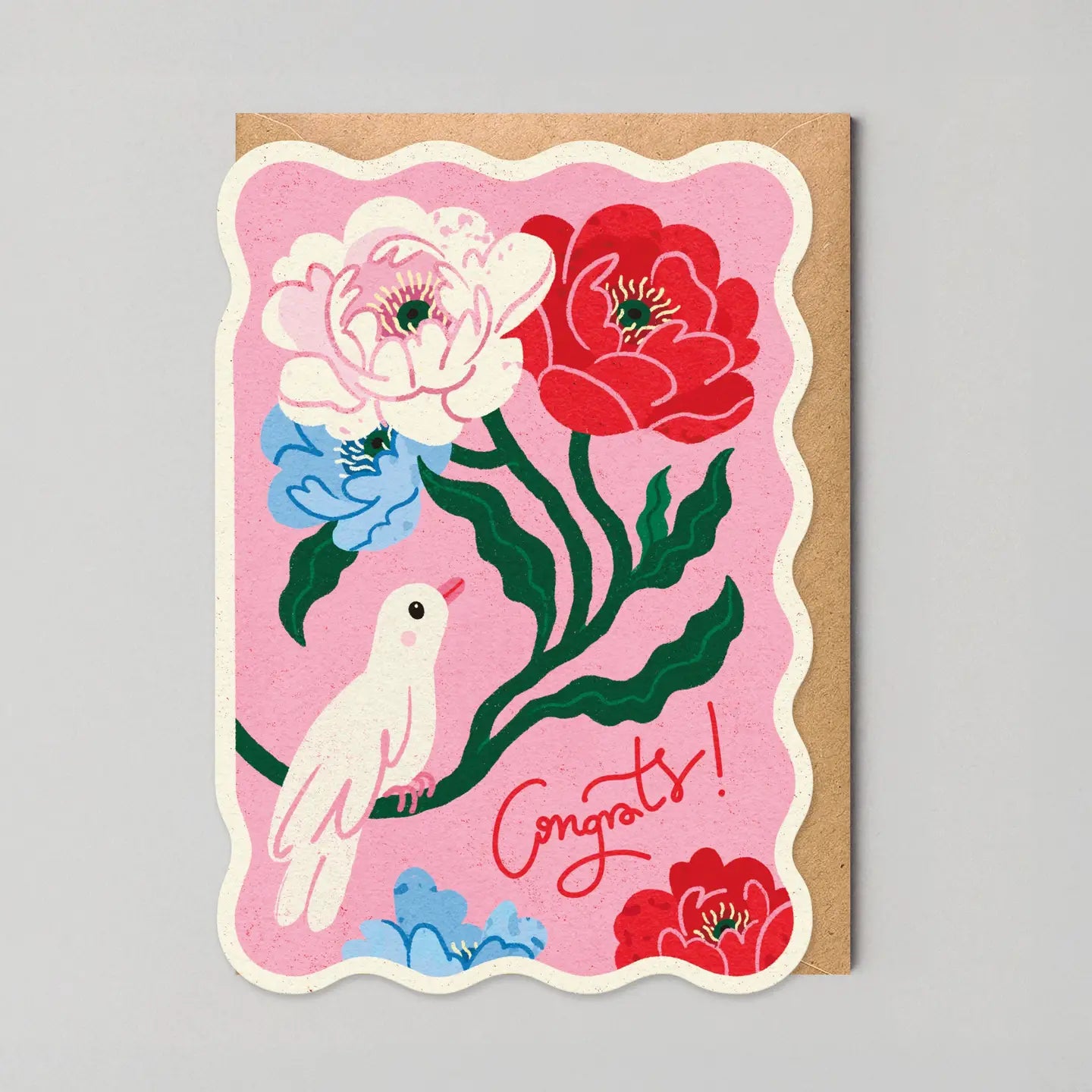White Bird Congrats Greeting Card