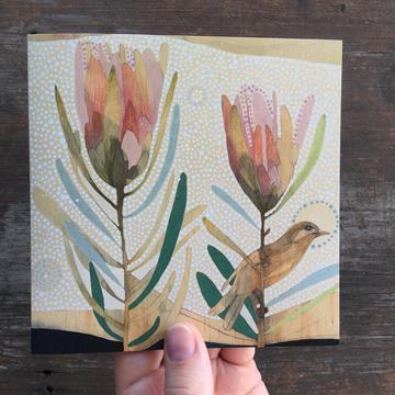 Dana Kinter Artist Card - When She Smiles Heaven Floats In (2 of 4)