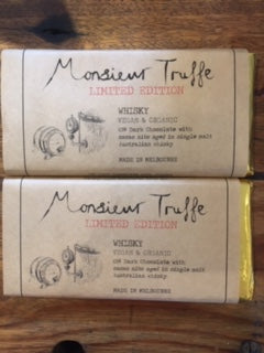 Monsieur Truffe 65% Dark Chocolate Whisky & Nibs