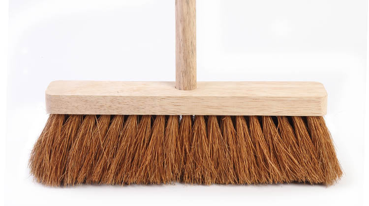 Eco Max Natural Coconut Fibre Broom - INSTORE ONLY