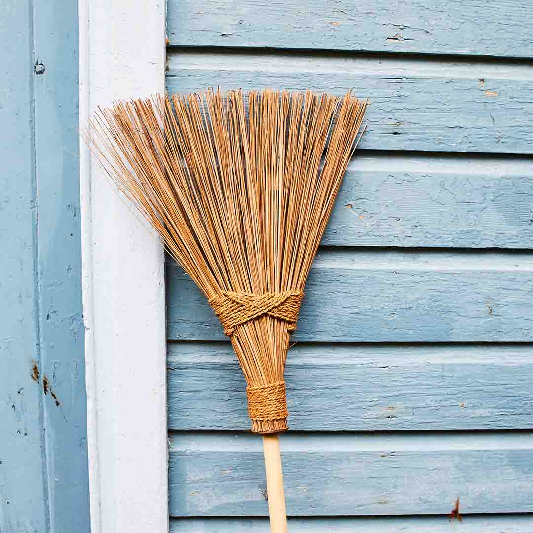 coconut palm outdoor broom Eco Max Coconut Palm Broom