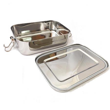 Green Essentials Rectangular Leak Proof Container
