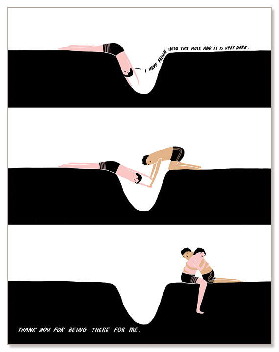 Laura Berger Thank You Hole Card