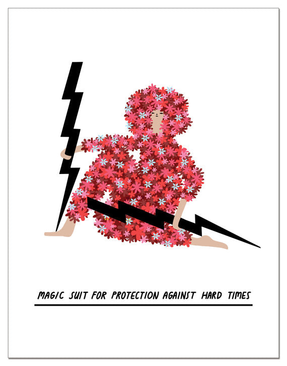 Laura Berger Magic Suit Card