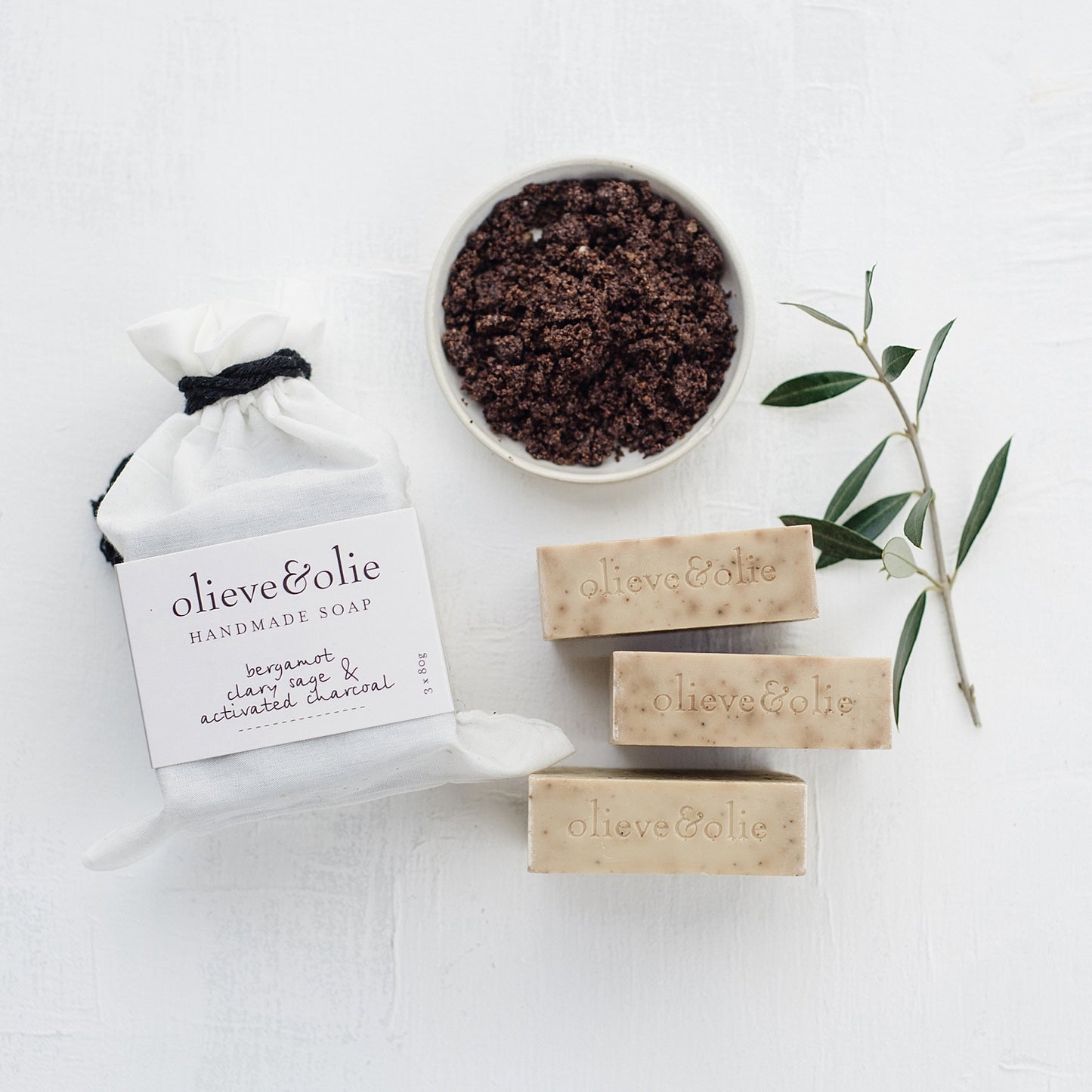 Olieve & Olie Bar Soap 3 Pack