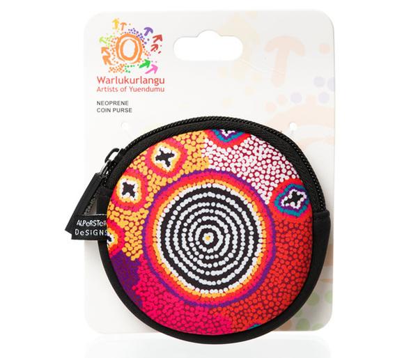 Warlukurlangu Neoprene Coin Purse