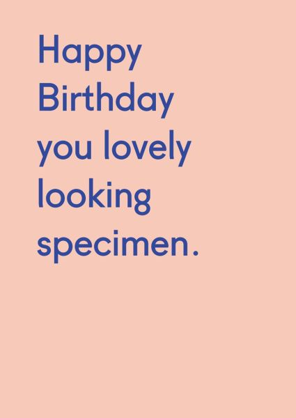 Lovely Specimen Greeting Card