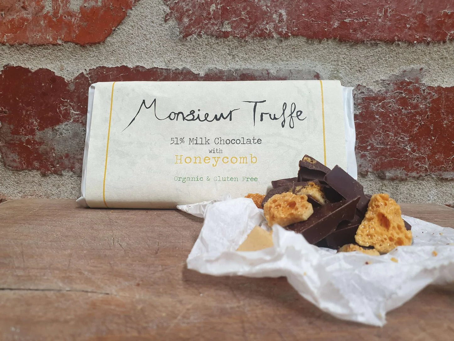 Monsieur Truffe 39% Milk with Honeycomb