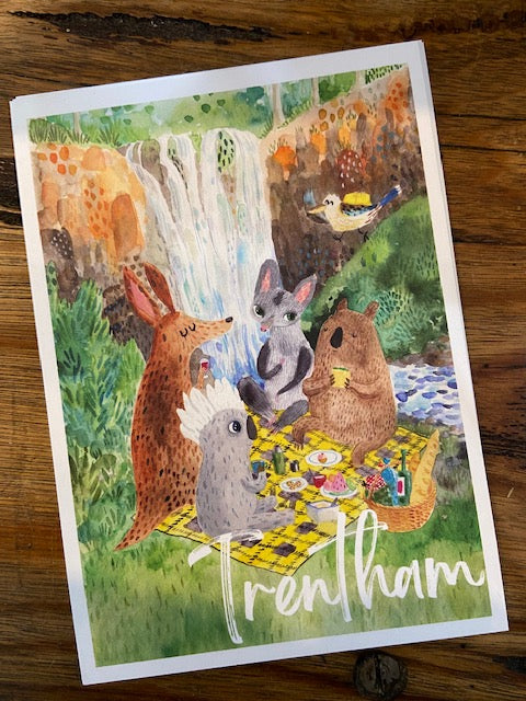 Limited Edition Trentham Postcard