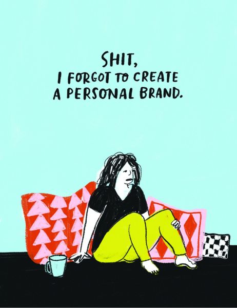 Sh1t I Forgot To Create A Personal Brand Greeting Card