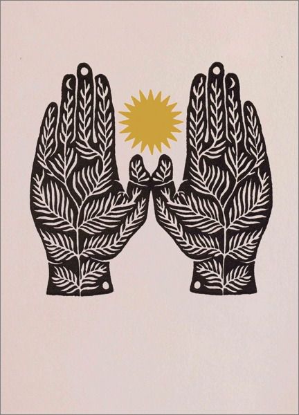 Some Roots Letterpress Greeting Card