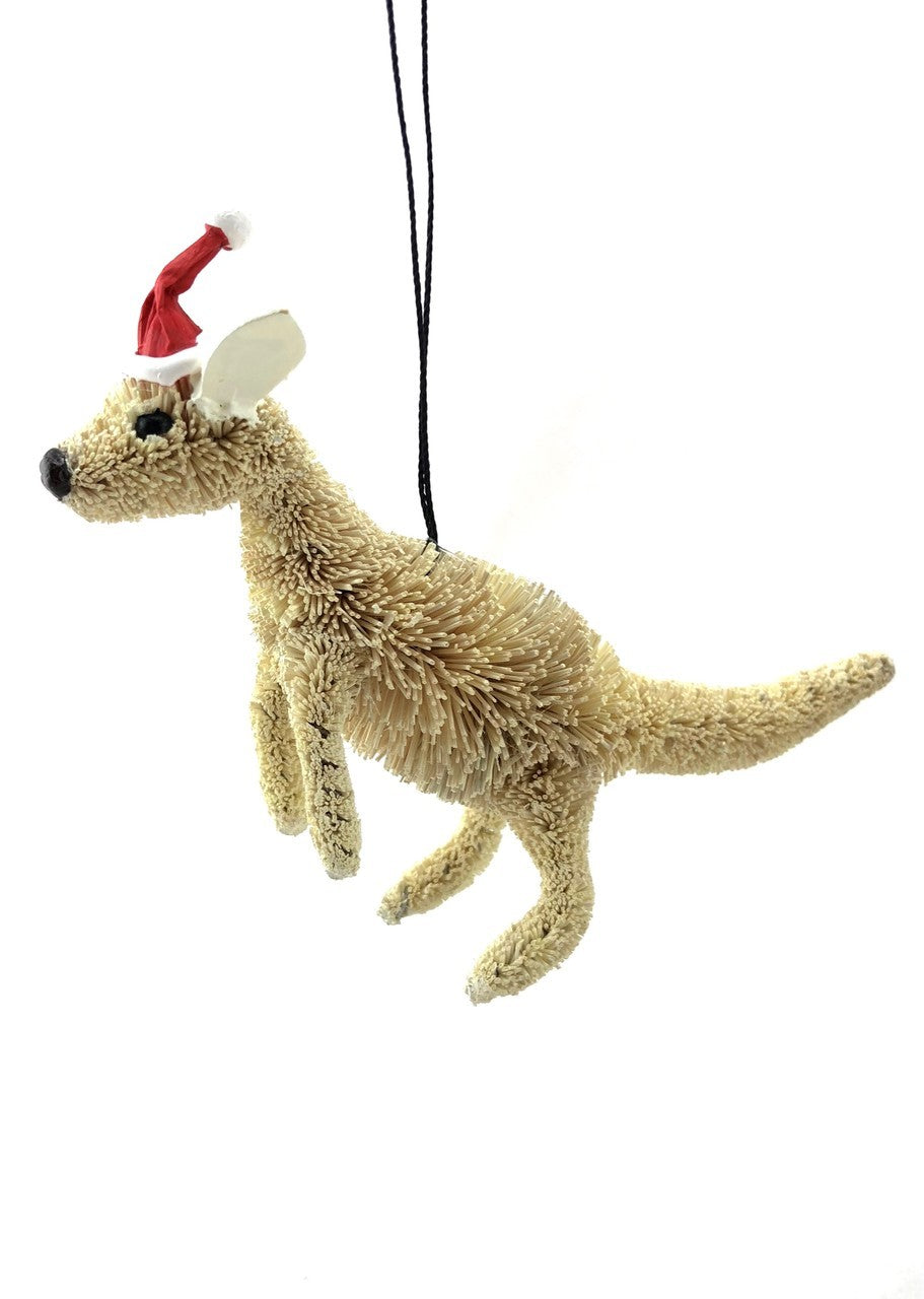 Christmas Bristlebrush Australian Animals Decoration